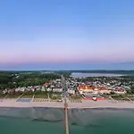 Villa Strandidyll Apartment 3, Balkon Mit Meerblick