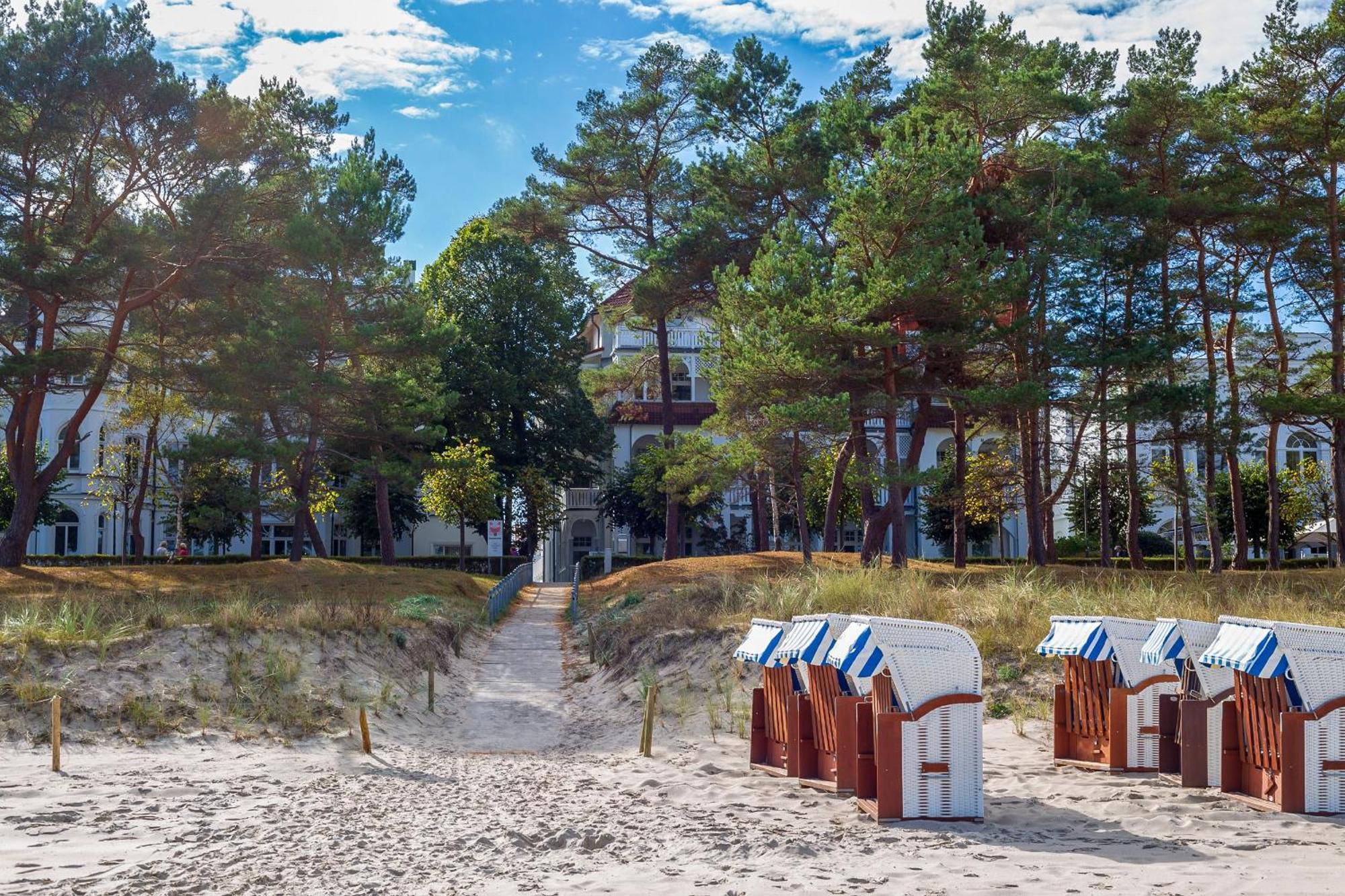 Strandidyll 3, Balkon Mit Meerblick Villa Ostseebad Binz