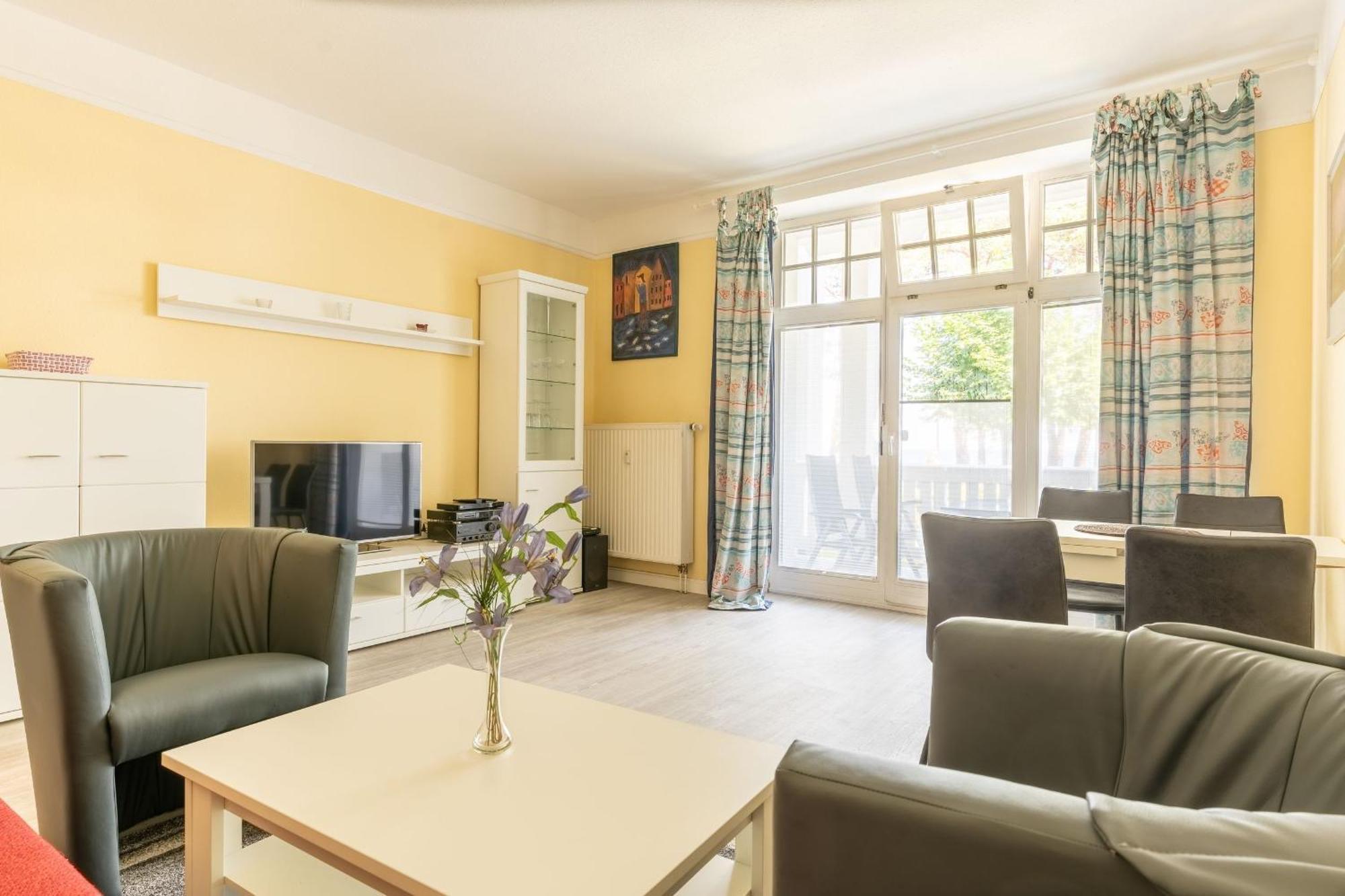 Strandidyll 3, Balkon Mit Meerblick * Ostseebad Binz